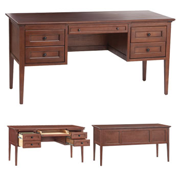 GAC 4 Drawer McKenzie Desk